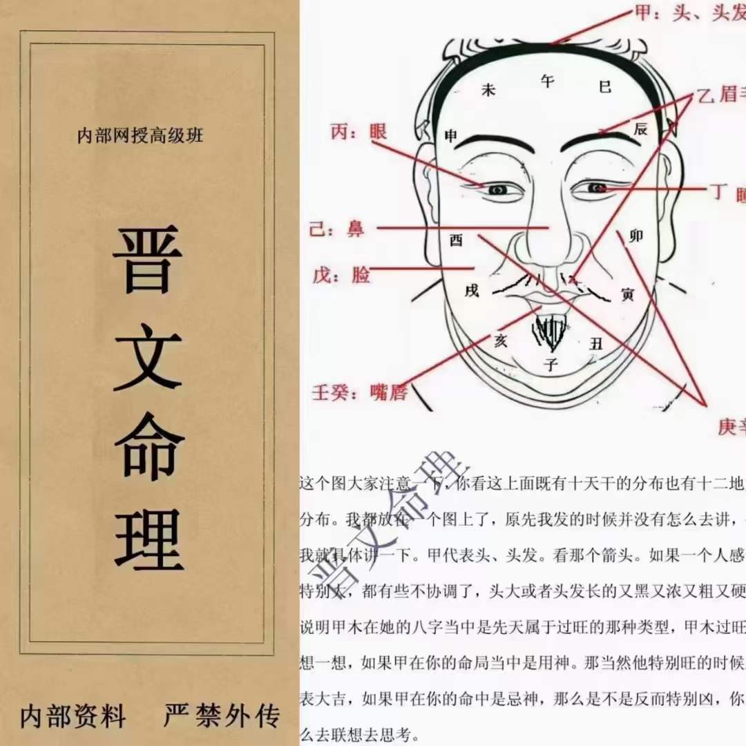 晋文八字命理内部网授班高级教学资料 301页 百度网盘下载-优选易学