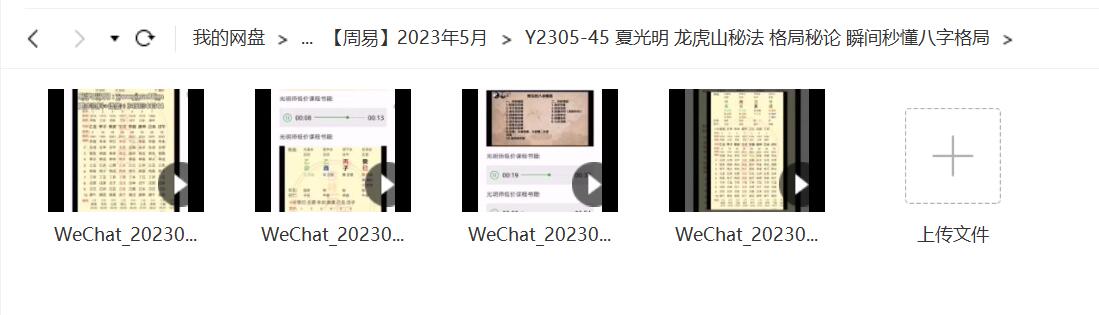 夏光明 龙虎山秘法 格局秘论 瞬间秒懂八字格局-优选易学